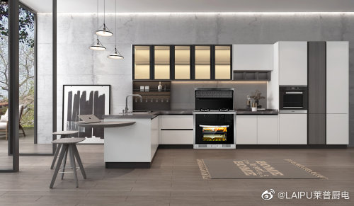 看了这些厨房装修效果图， 终于知道莱普集成灶为什么越来越受欢迎了！