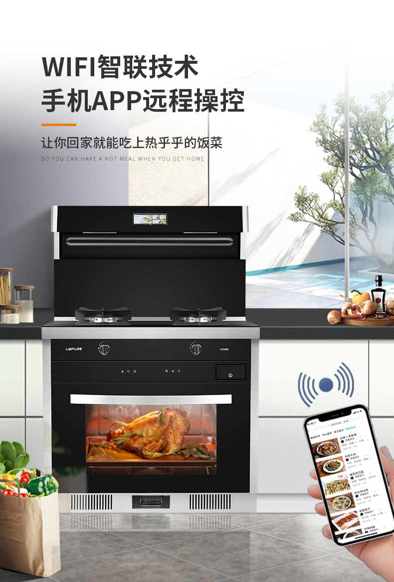 莱普集成灶， 一个让全家人都爱上的好厨电！