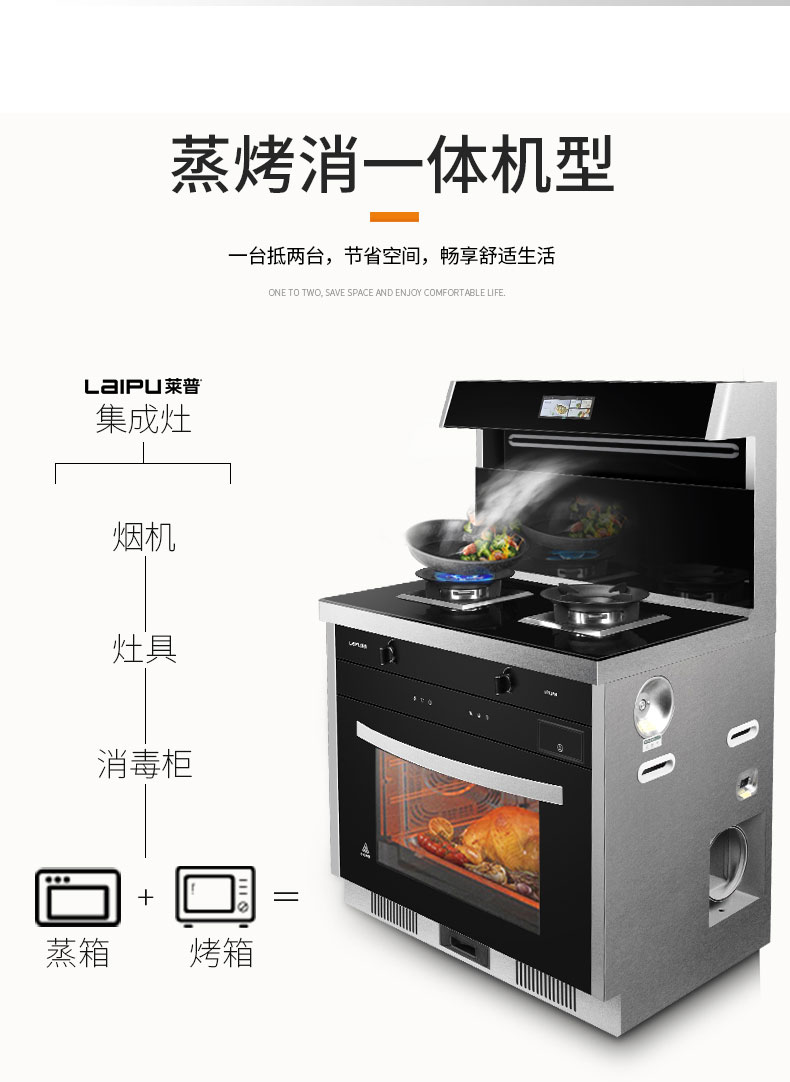 愚人节不骗人 | 厨房必备好物，莱普集成灶！