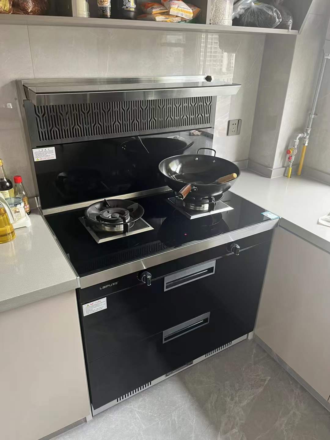 厨房大换新 ，莱普集成灶惊艳所有人！